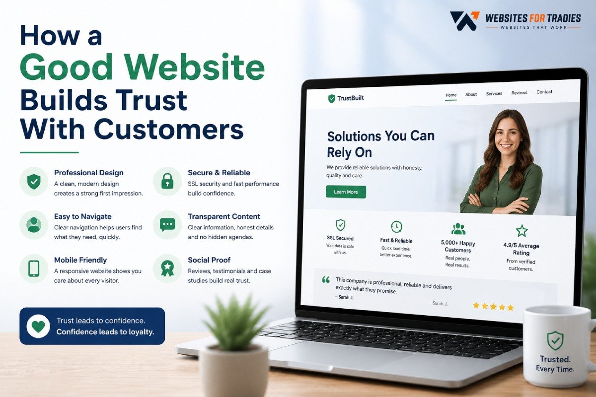 How a Good Website Builds Trust With Customers