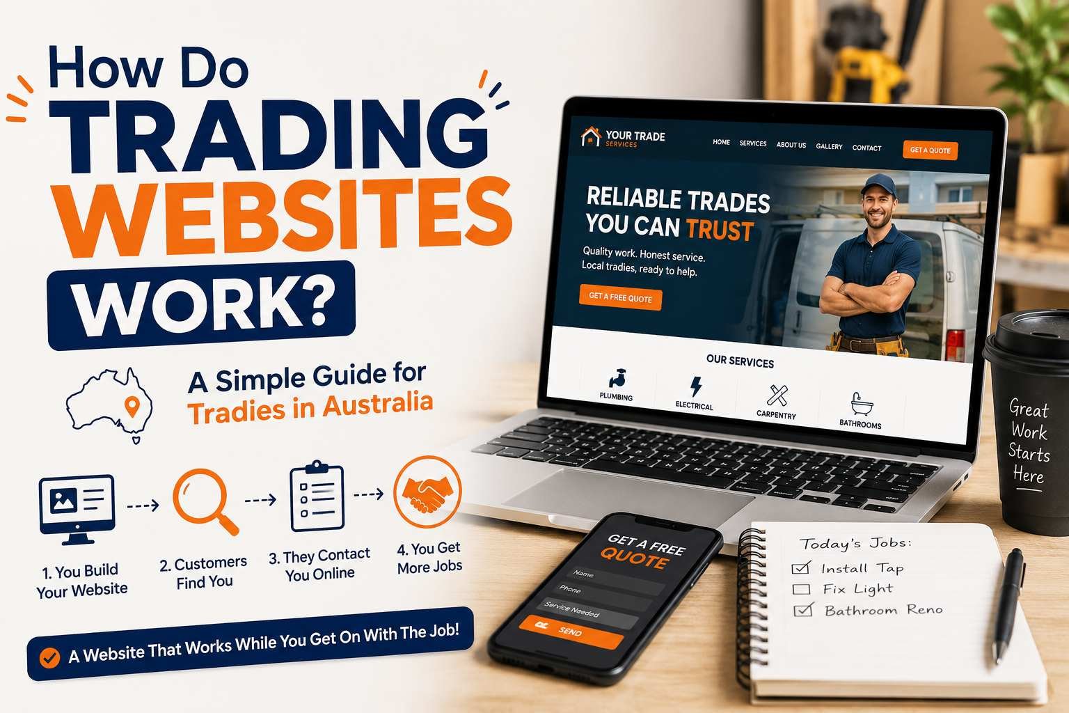 How webpages help Aussie tradies thrive